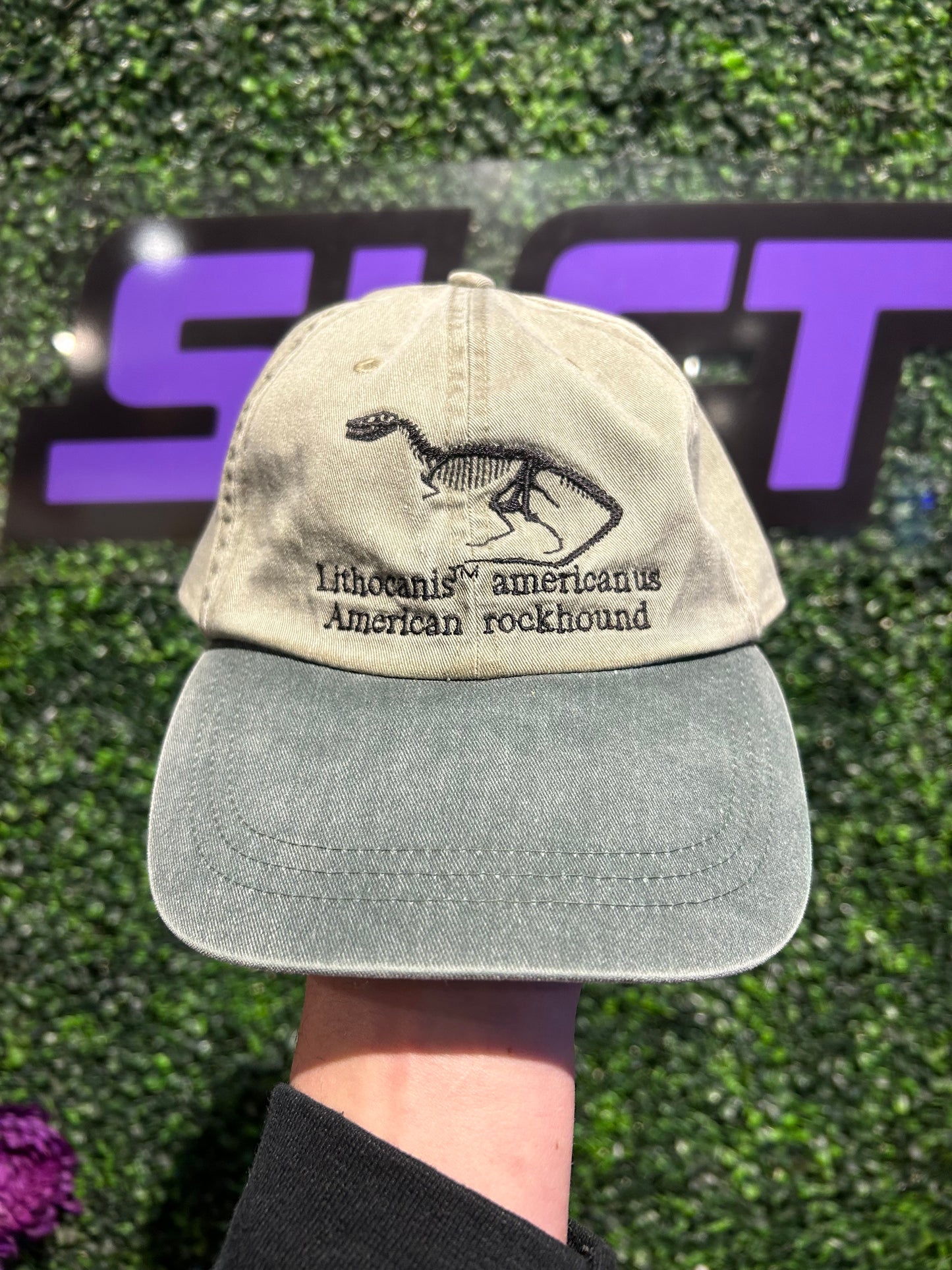 Vintage American Rockhound Fossil Strap-Back Hat