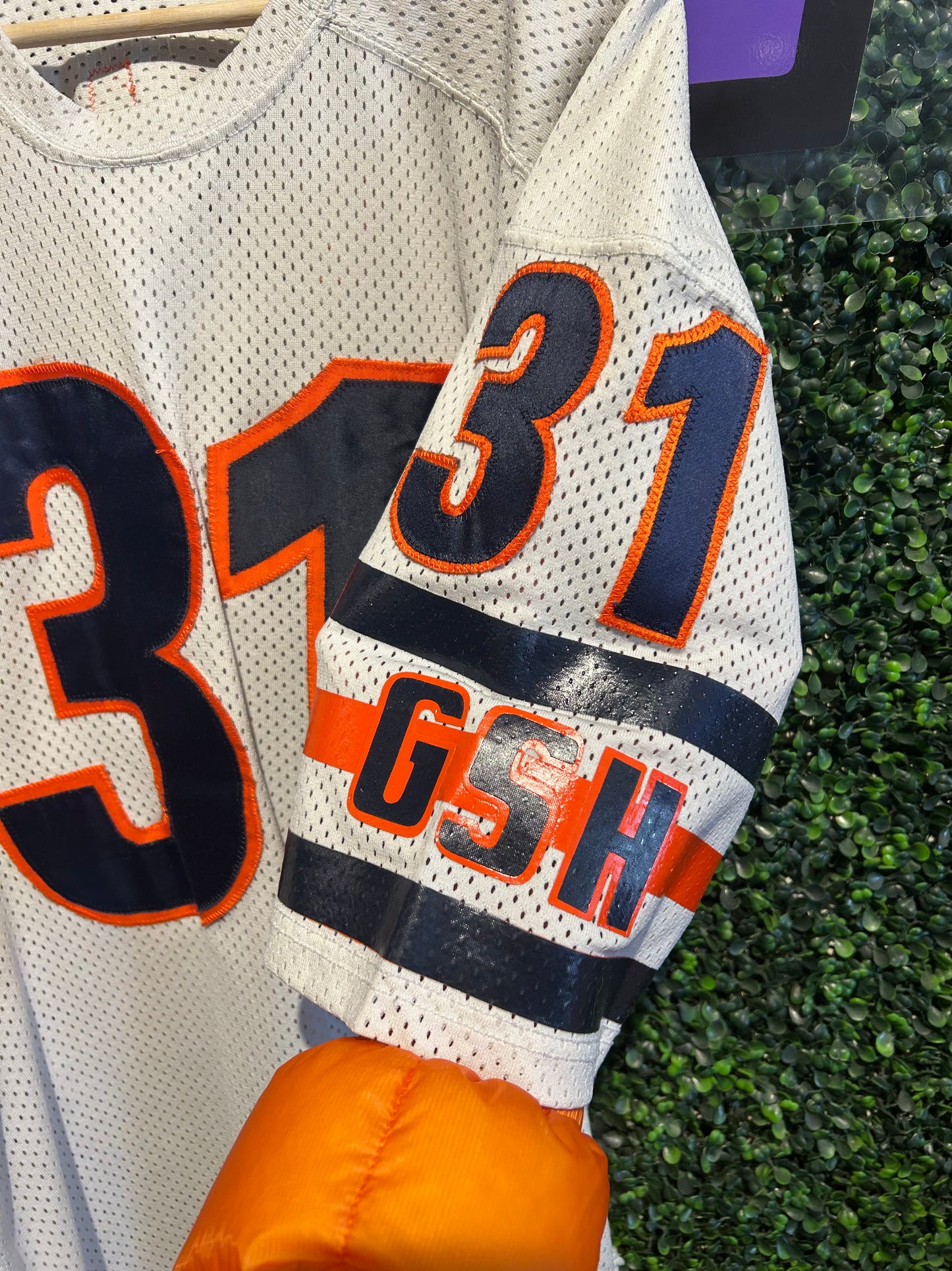 90s Chicago Bears #31 Rashaan Salaam Wilson Jersey. Size Large