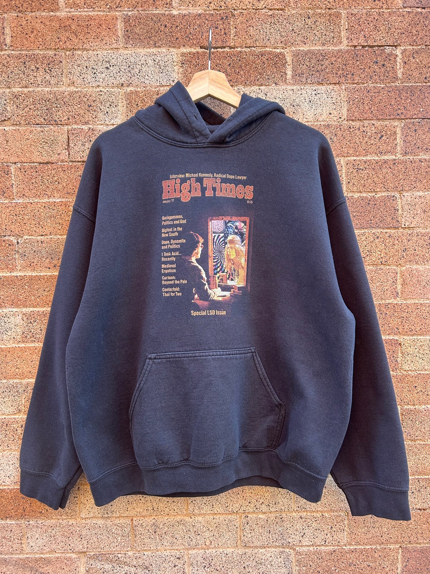 High Times Magazine Special LSD Issue Hoodie. Size M/L