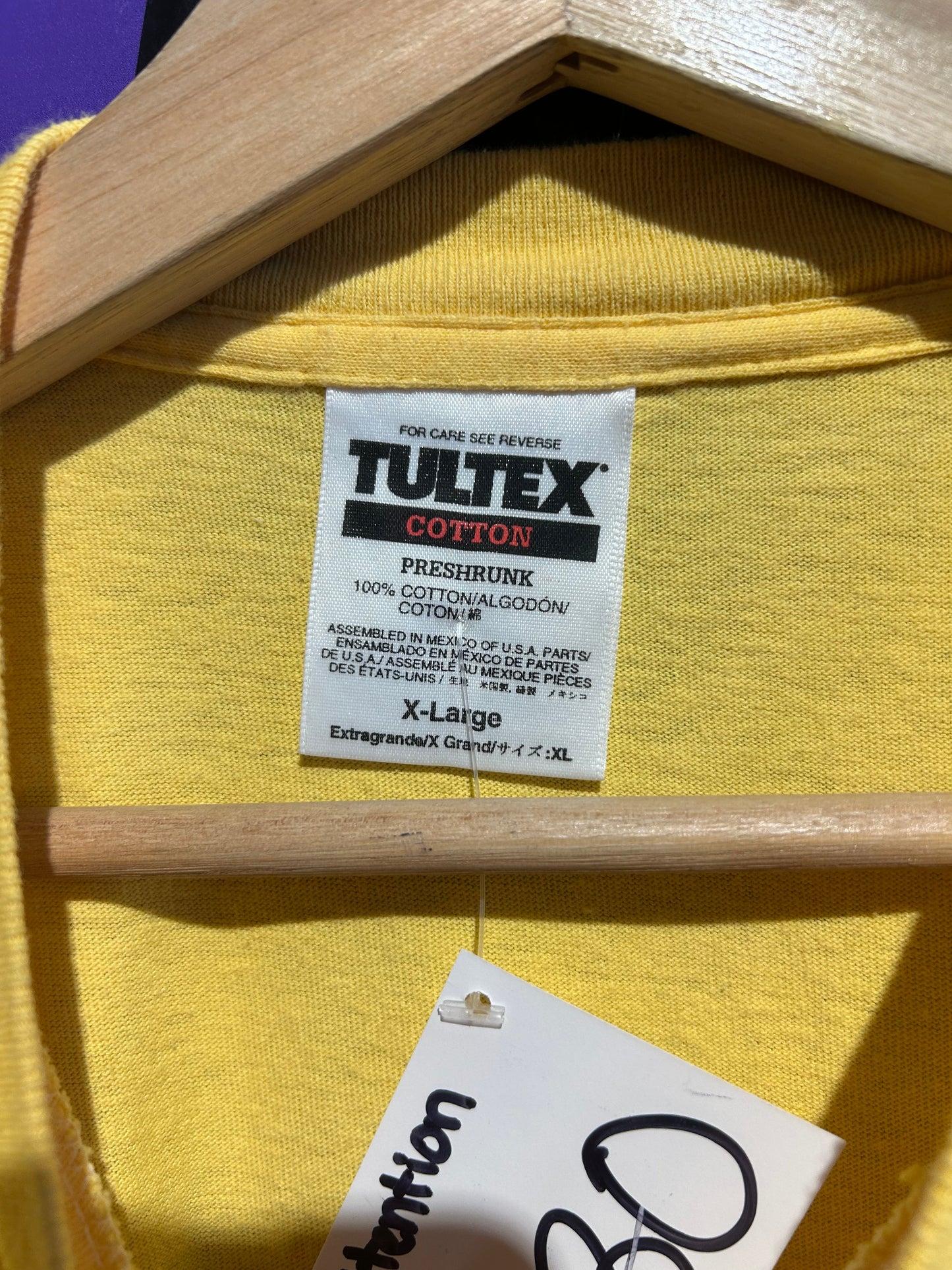 90s Pay Attention T-Shirt. Size XL