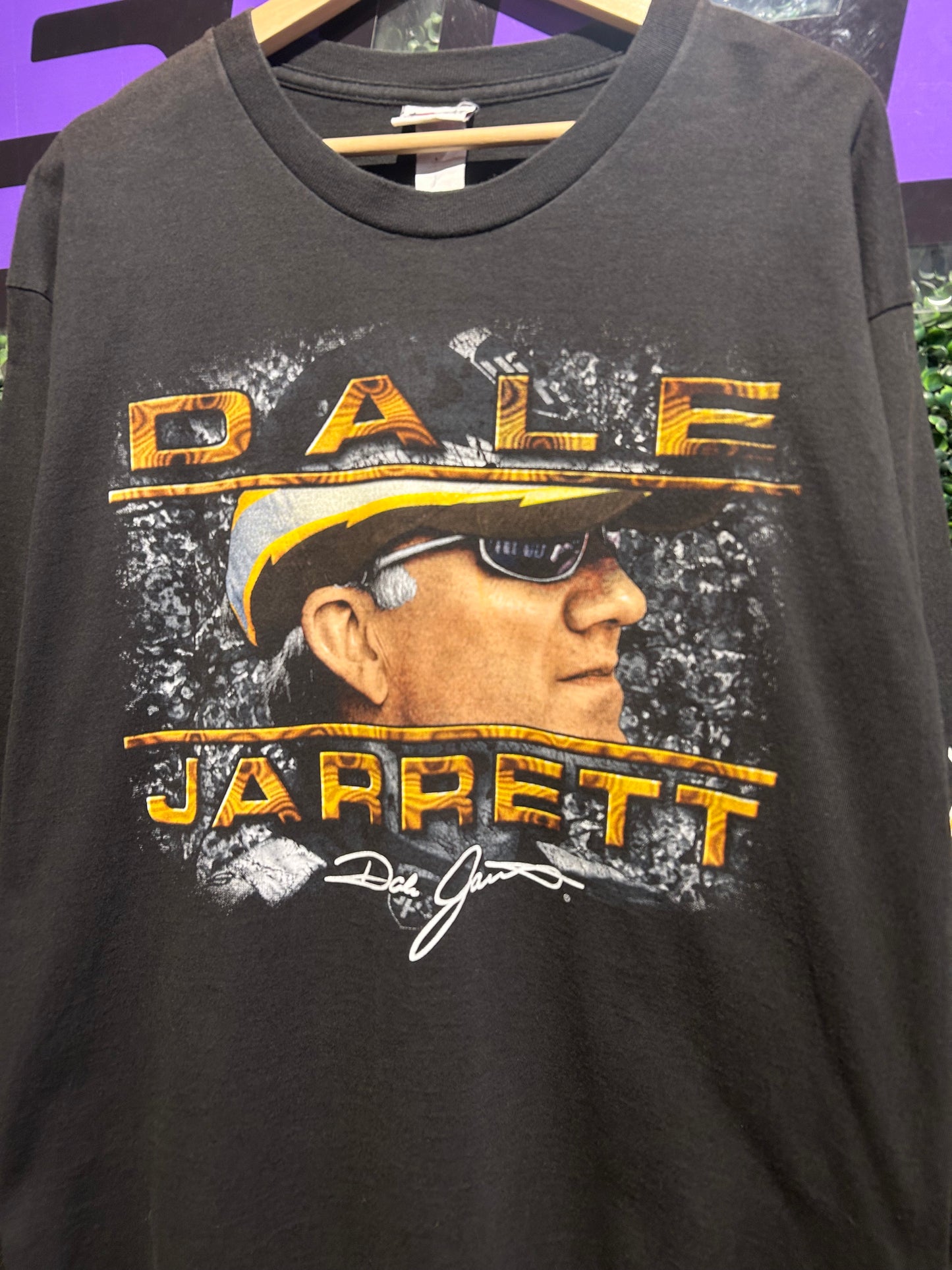 Vintage Dale Jarrett UPS Racing LS Shirt. Size Large