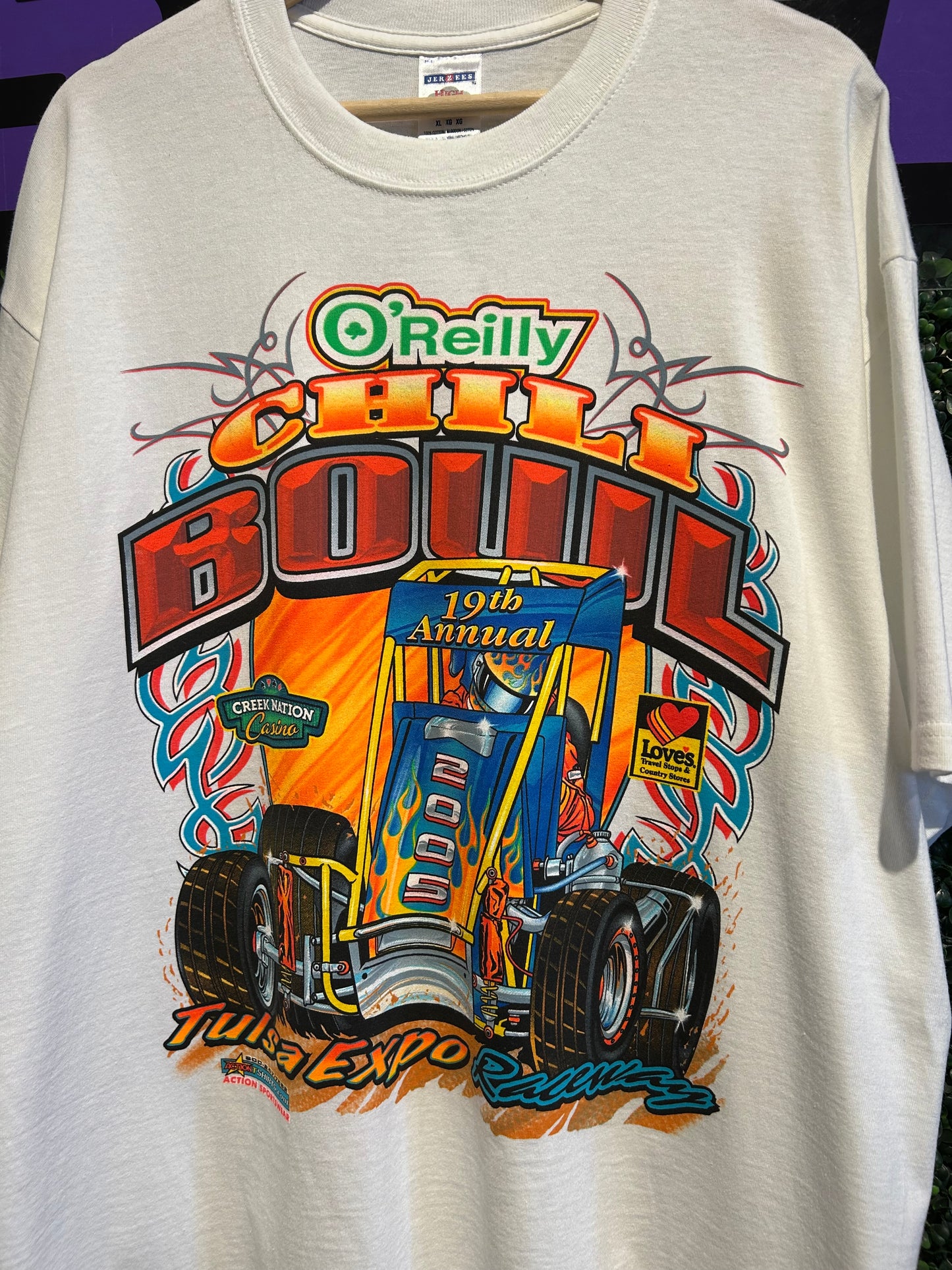 2005 O’Reilly Chili Bowl Racing T-Shirt. Size XL