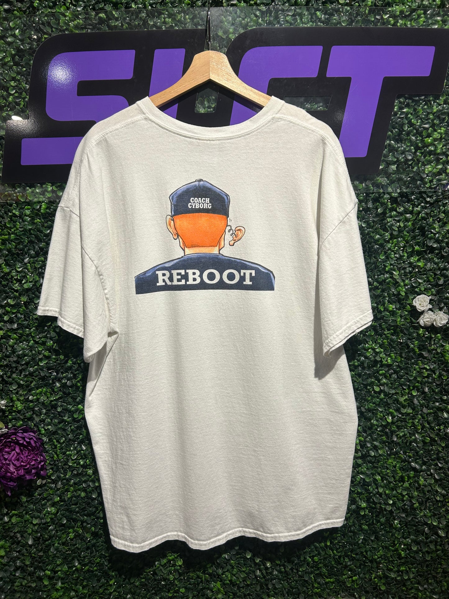 00s Coach Cyborg T-Shirt. Size XXL