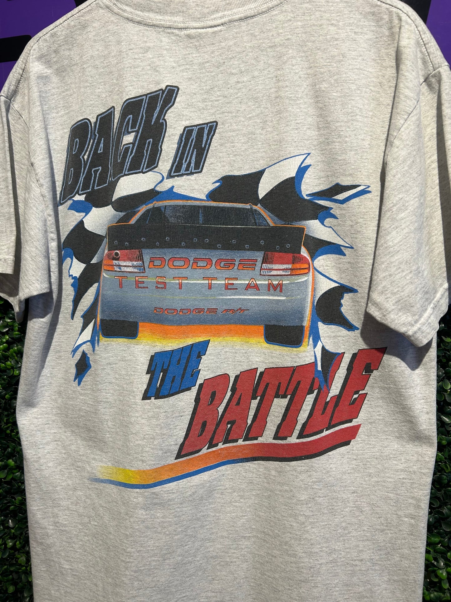 90s Dodge Racing Team T-Shirt. Size Large
