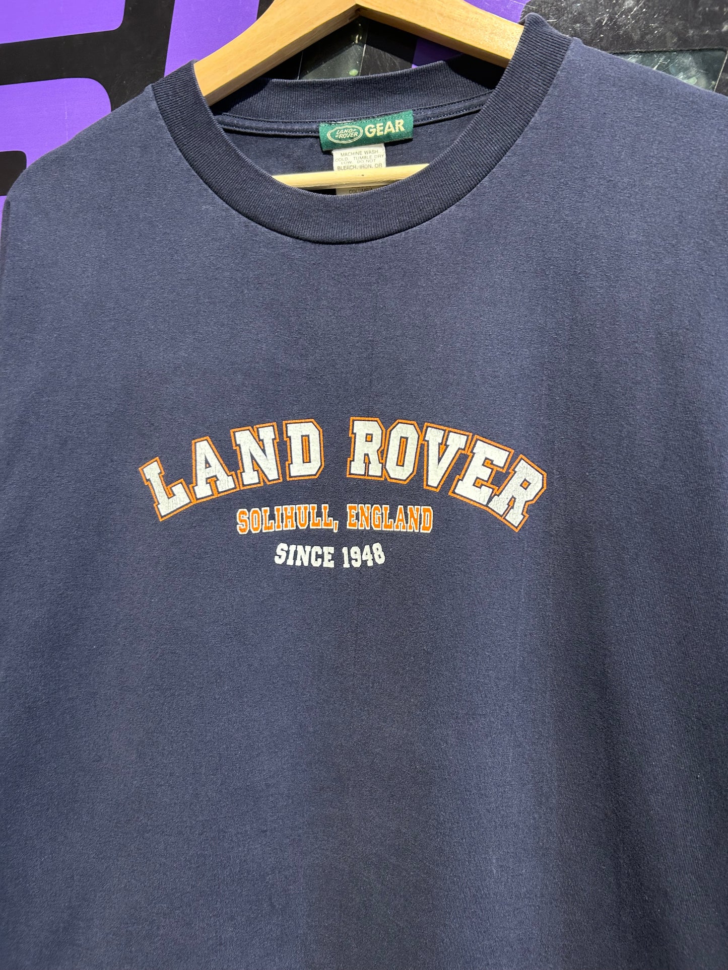 Vintage Land Rover LS Shirt. Size Large