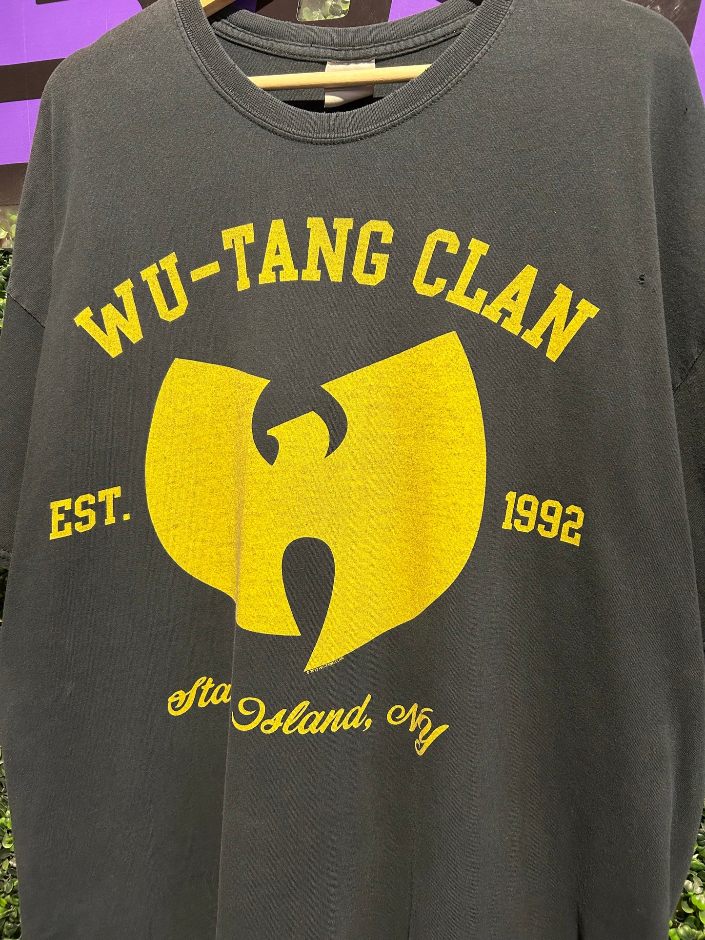 2012 Wu-Tang Clan T-Shirt. Size XXL