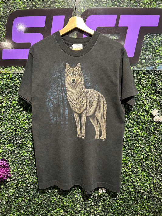 1991 Wolf T-Shirt. Size Medium