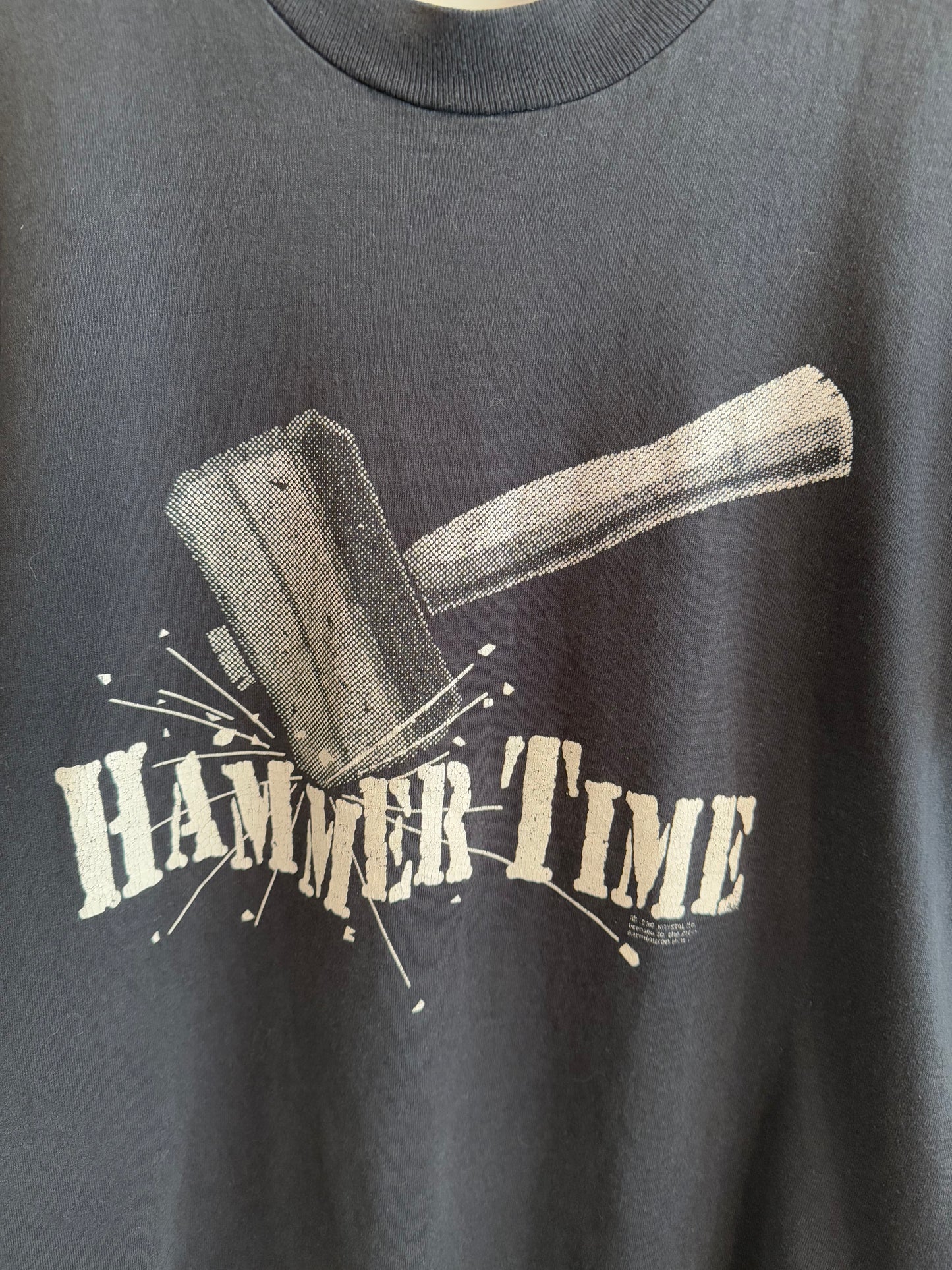 1990 Detroit Pistons Hammer Time T-Shirt Size Large