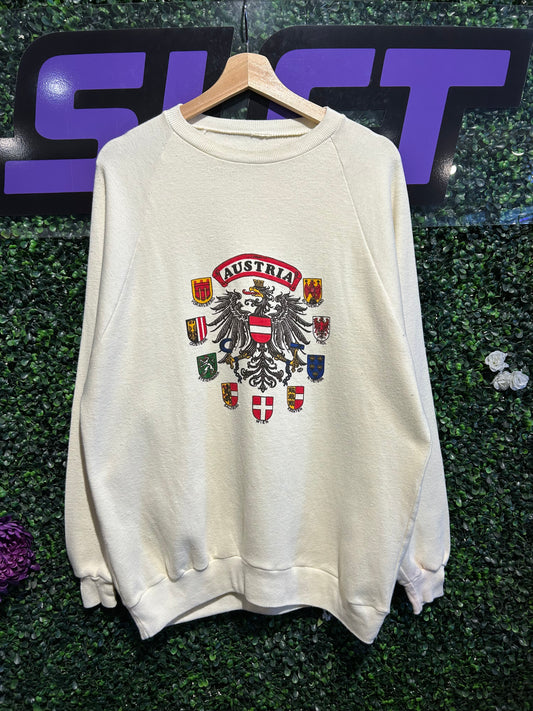 80s Austria Crewneck. Size L/XL