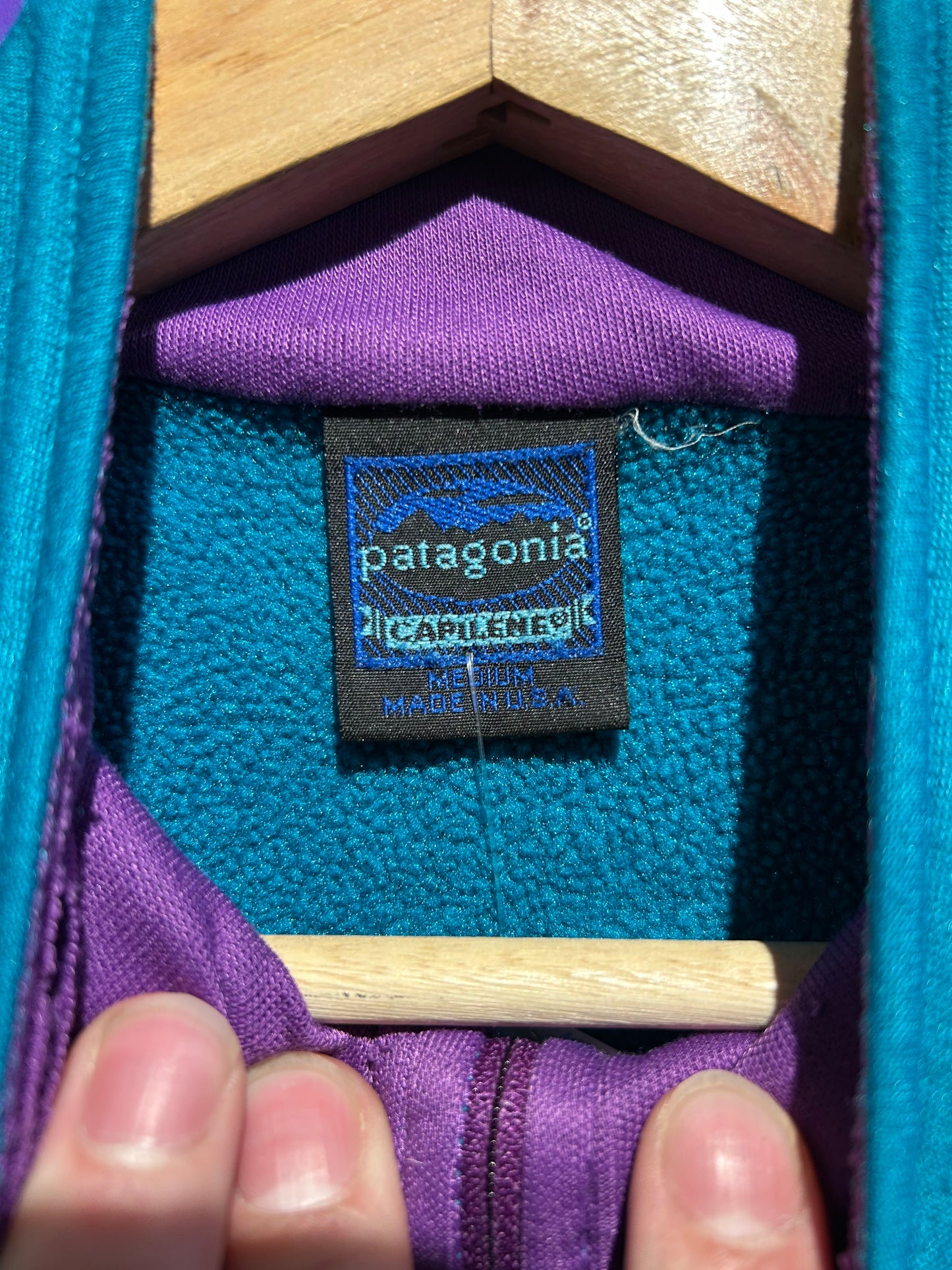 Vintage Patagonia Half-Zip Sweatshirt. Size S/M