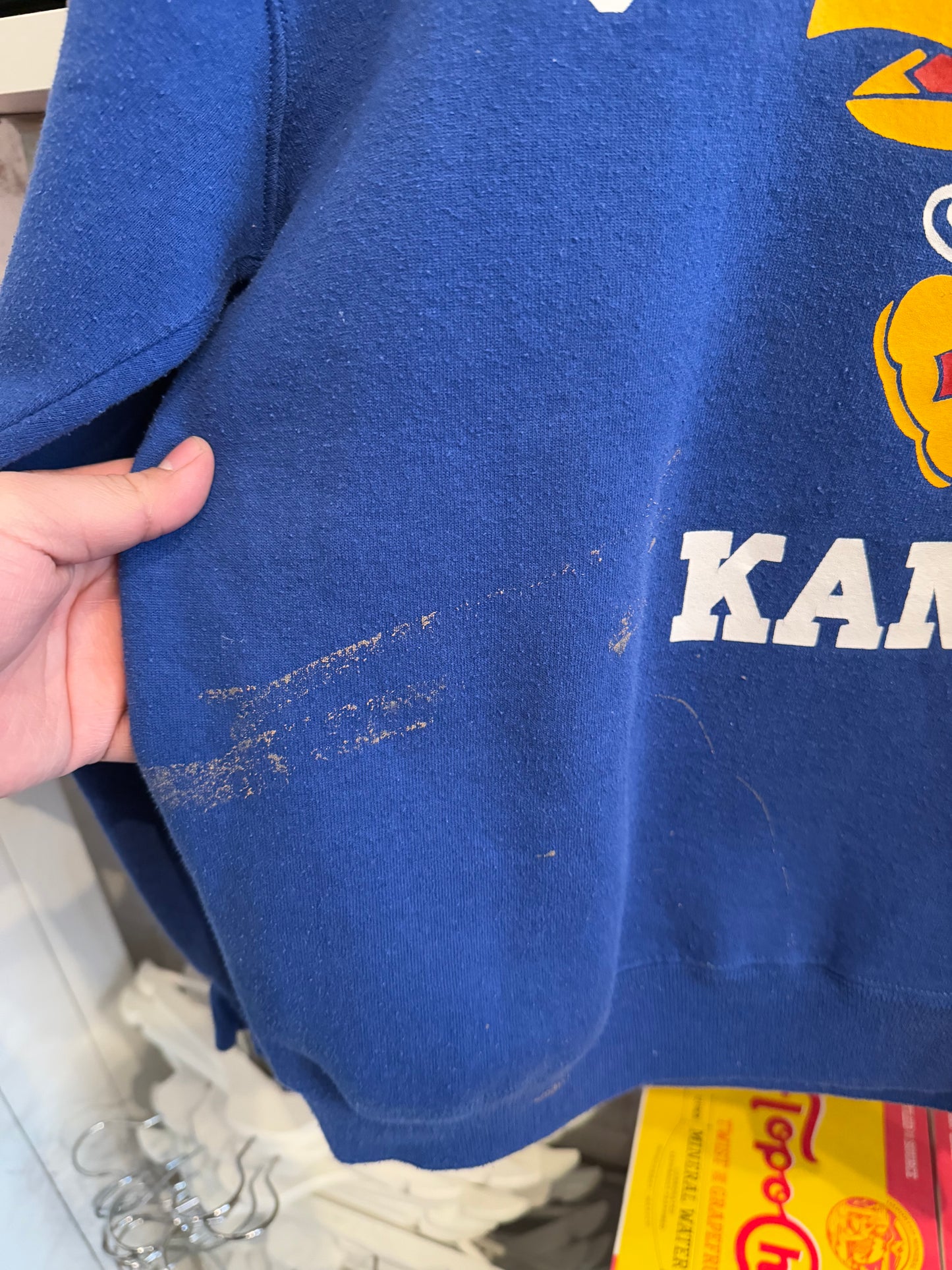 University of Kansas Crewneck Size Large