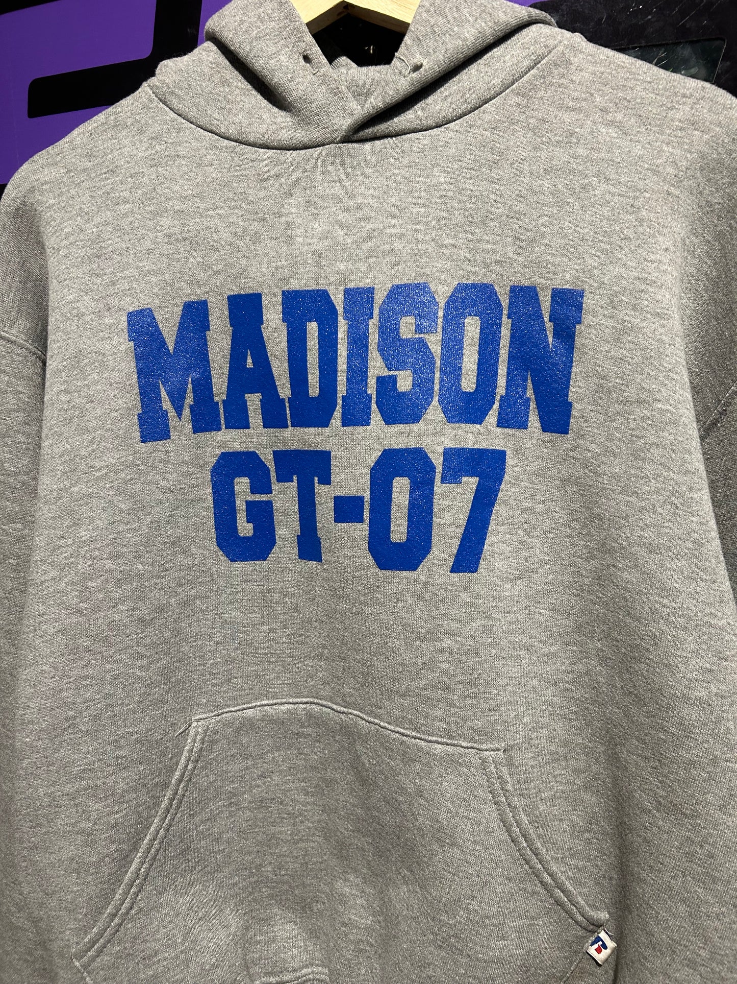 00s Madison GT-07 Russell Hoodie. Size Medium