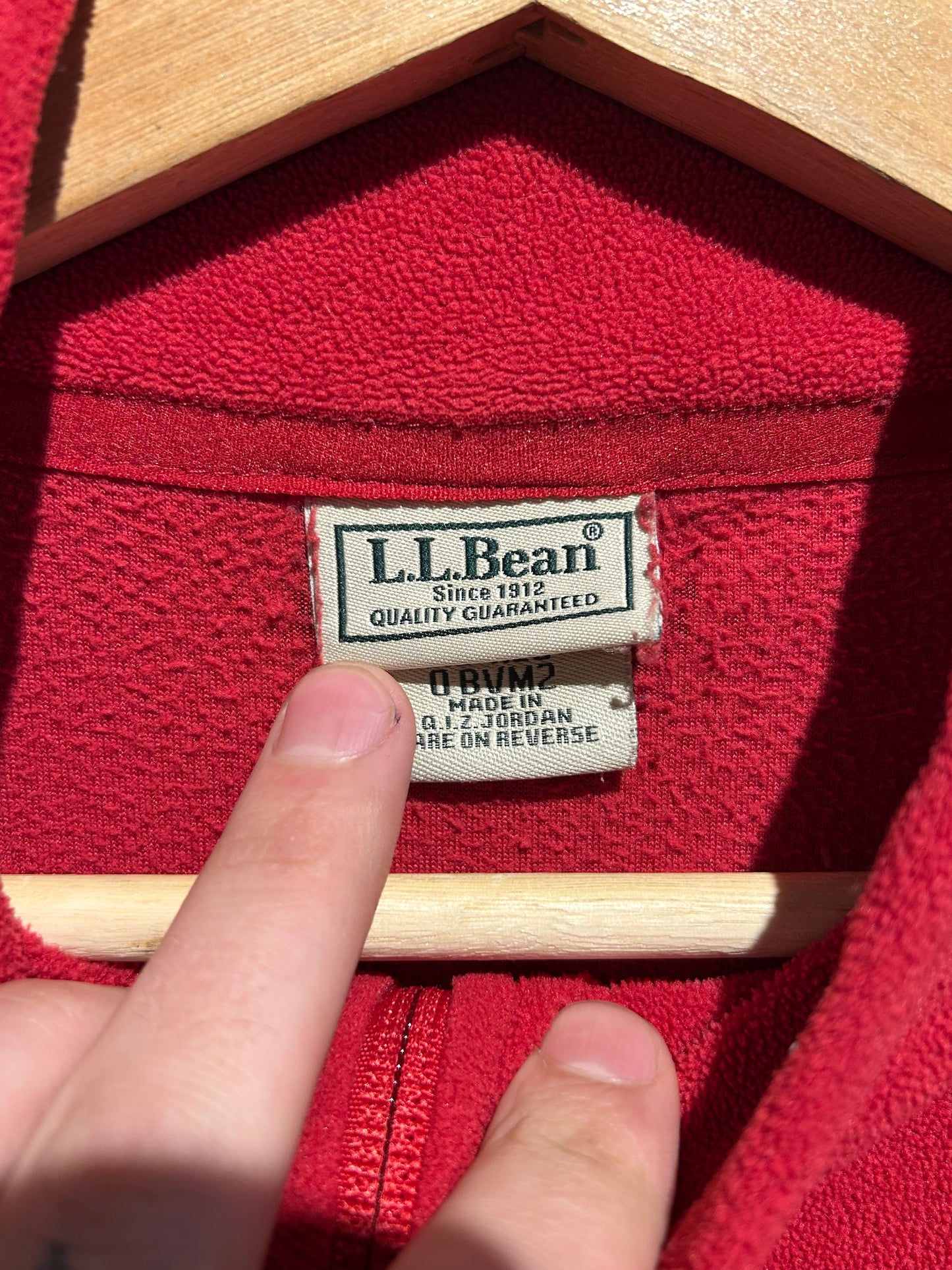 Vintage LL Bean Fleece Shell. Size XL
