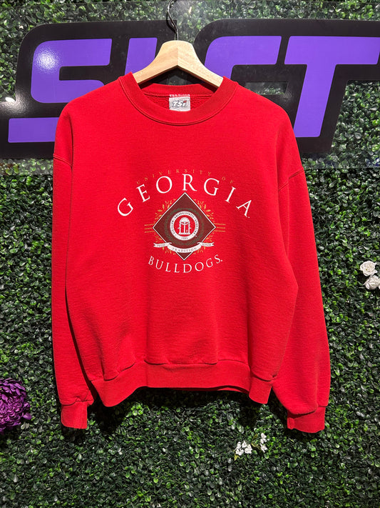 Vintage Georgia Bulldogs Crewneck. Size Medium