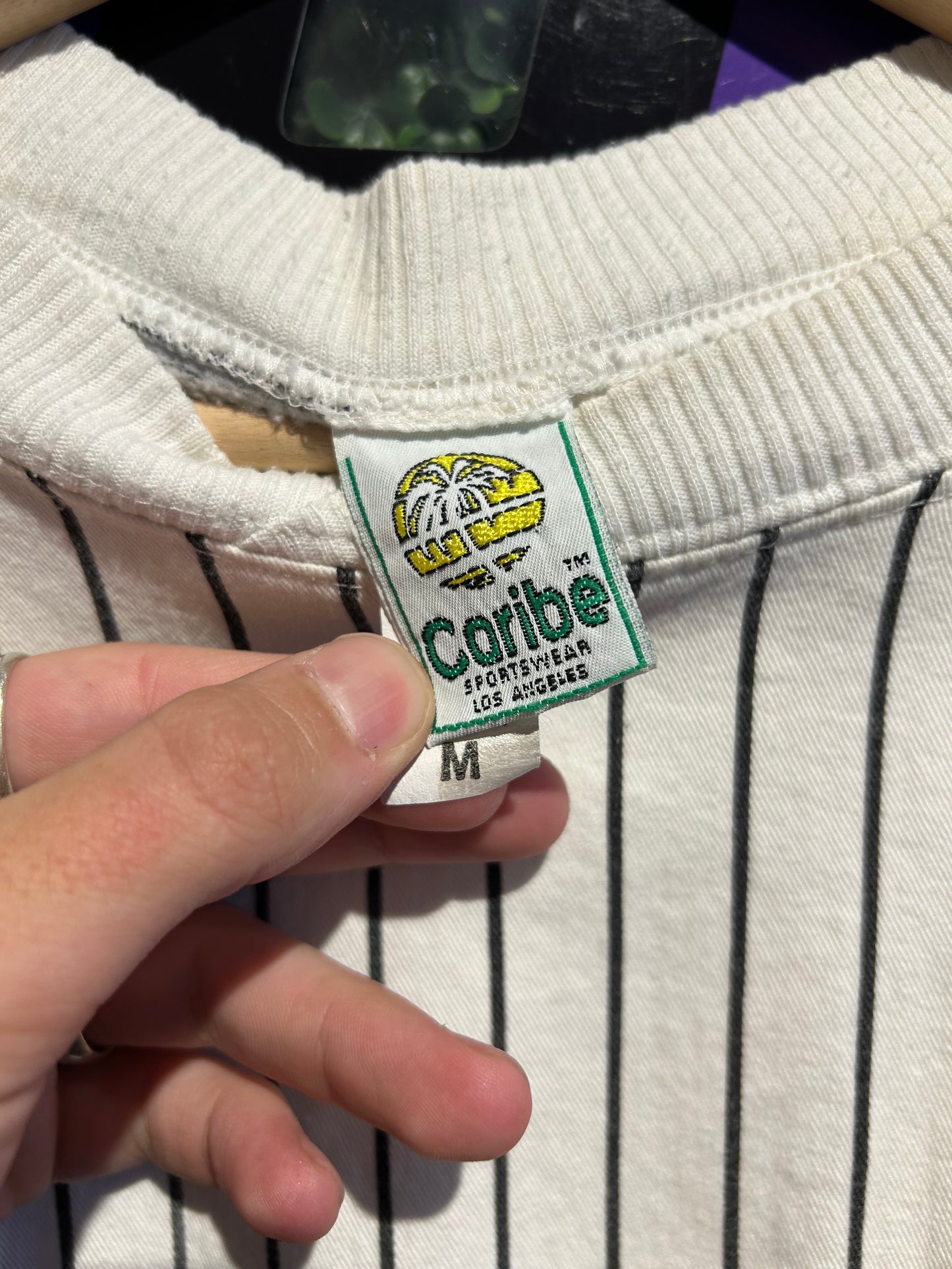 1988 Kahala Hawaii Striped Crewneck. Size M/L