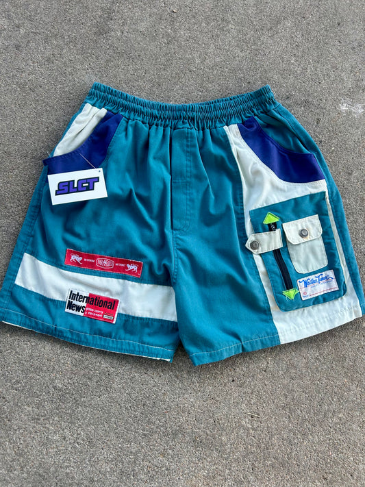 Vintage Homemade Utility/Hiking Shorts. Size M/L