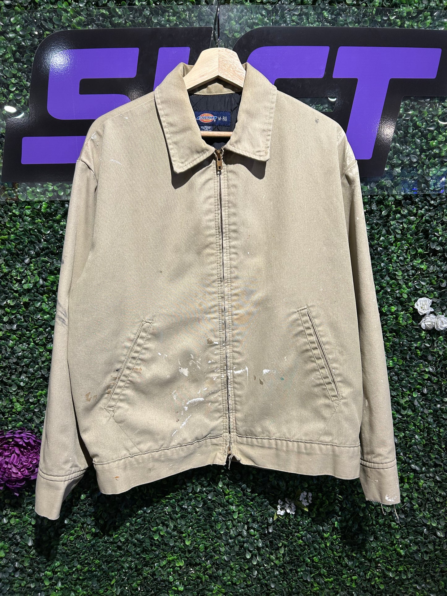 Vintage Dickies Zip-Up Jacket. Size M/L