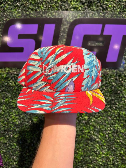 Vintage MOEN Floral Print Hat