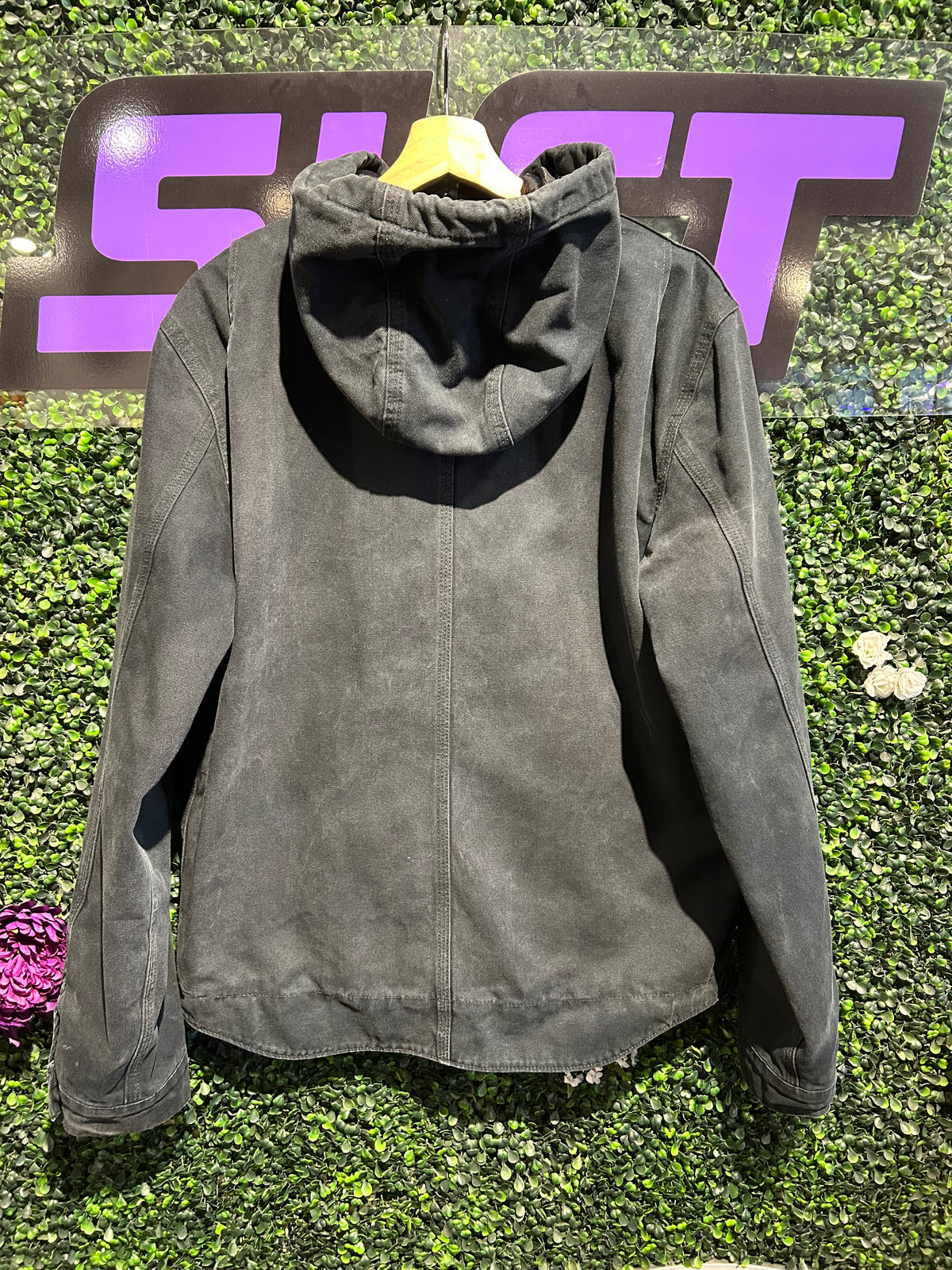 00s Carhartt Zip-Up Hooded Jacket. Size Medium