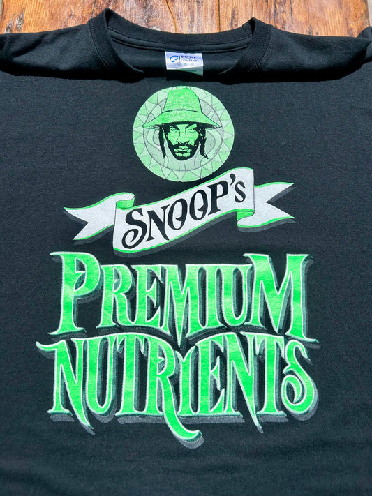00s Snoop’s Premium Nutrients T-Shirt. Size L/XL