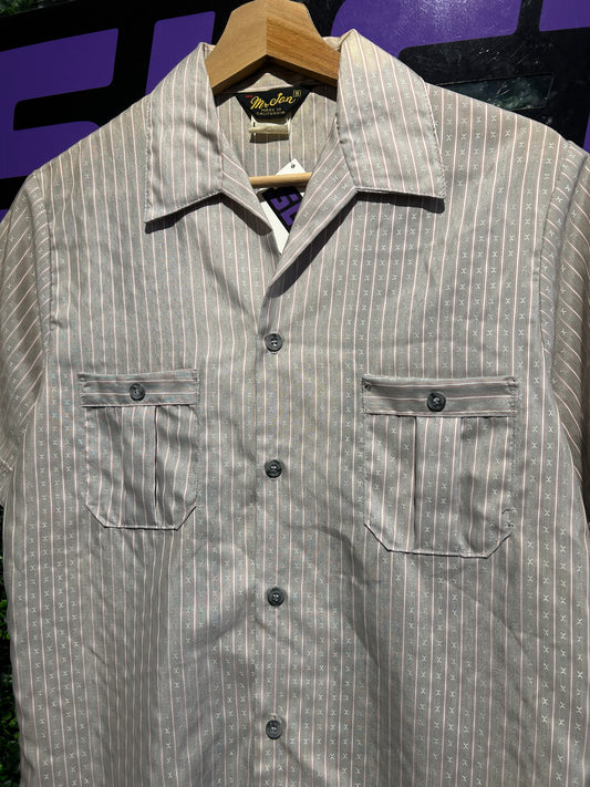 70s Mr. Jan Button-Up Shirt. Size S/M