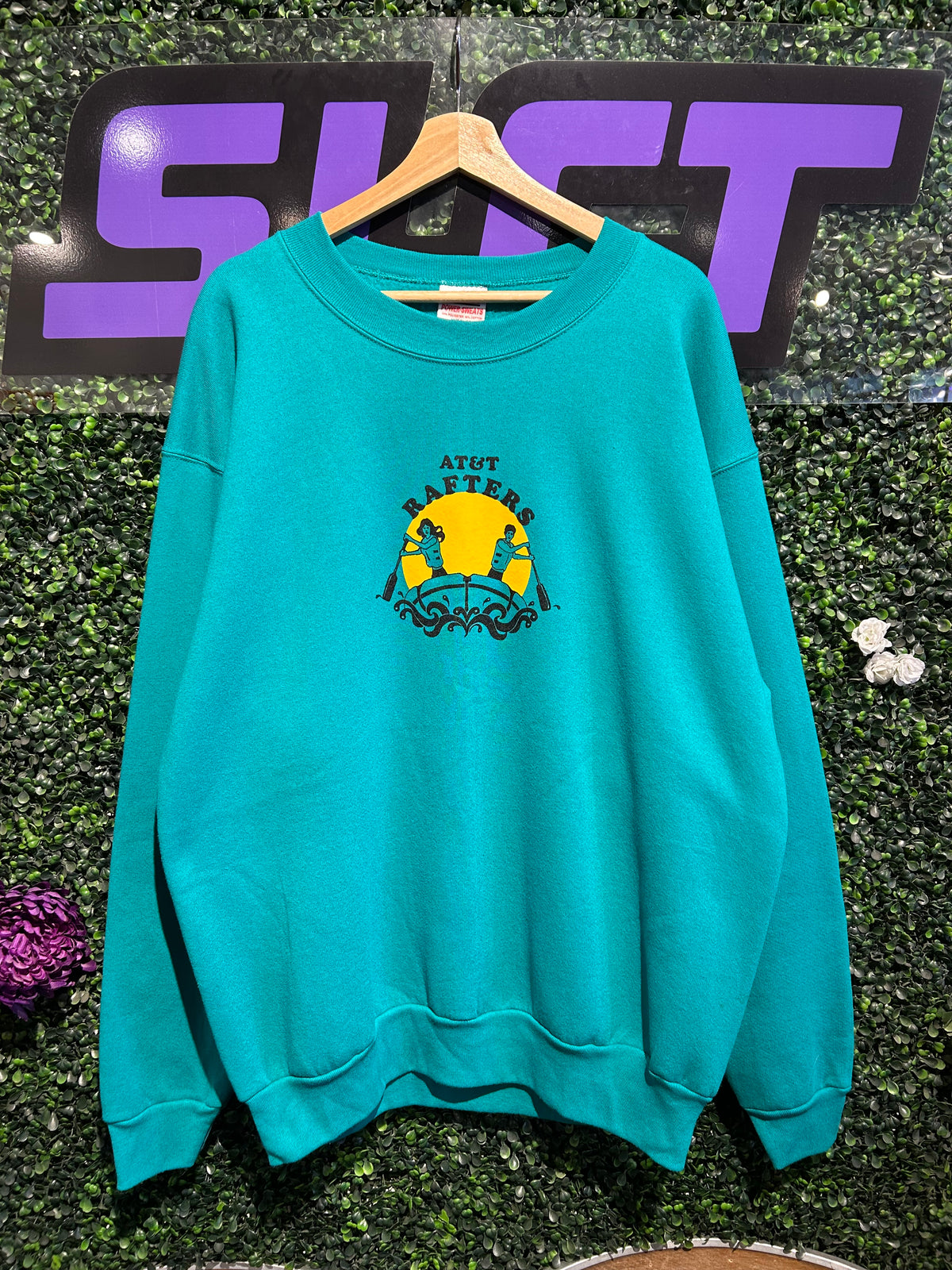 90s AT&T Rafters Crewneck. Size XXL