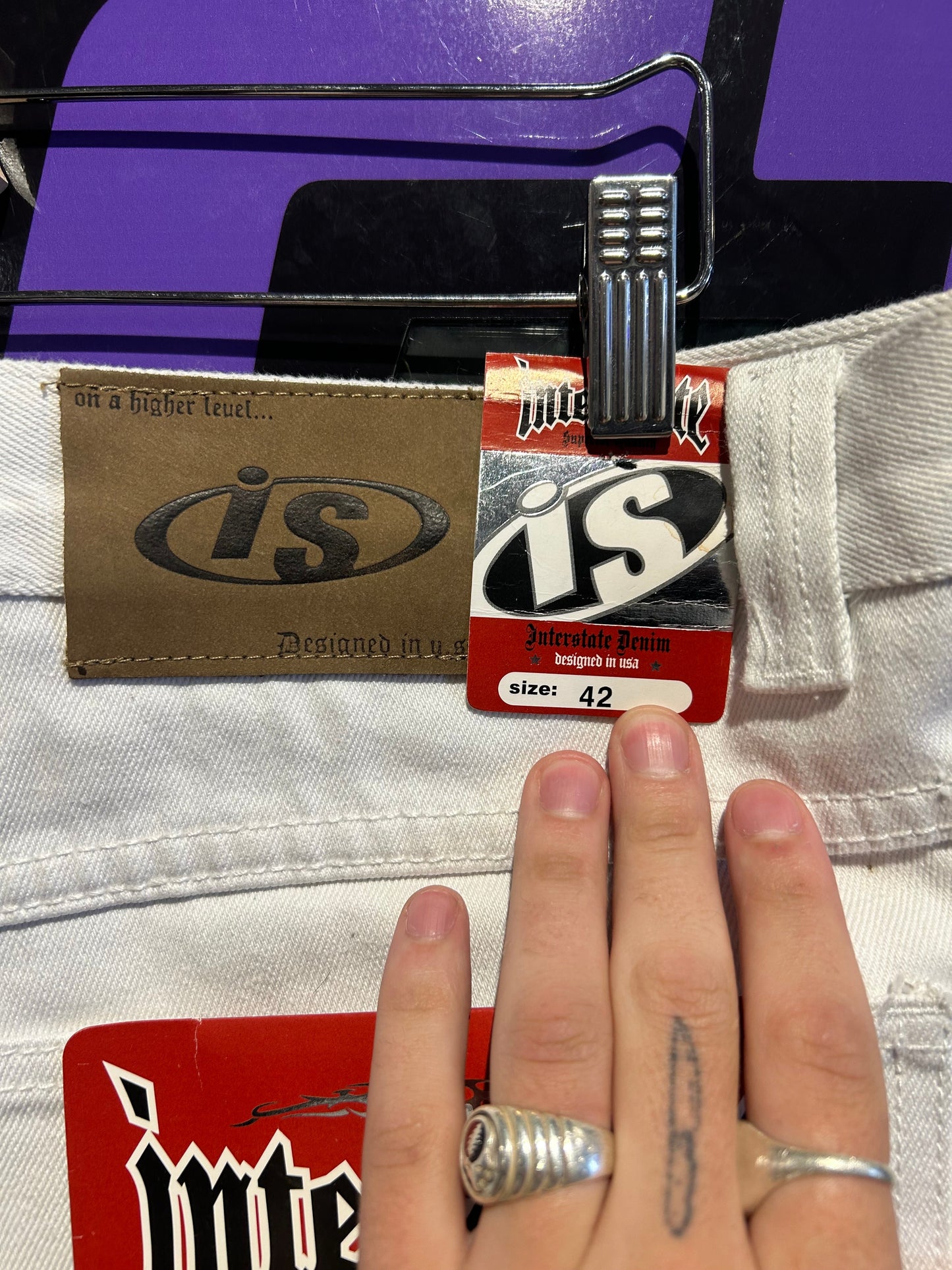Vintage Interstate Baggy Pants. Size 42’ x 32’