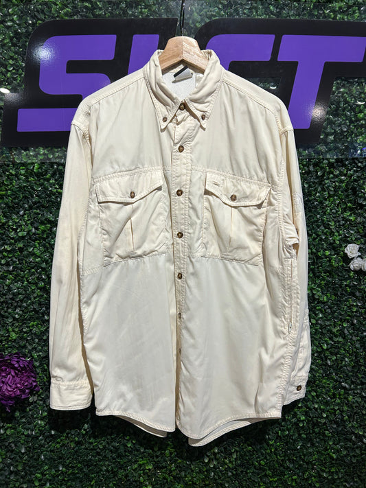 Vintage The North Face Button-Up Fishing Shirt. Size M/L