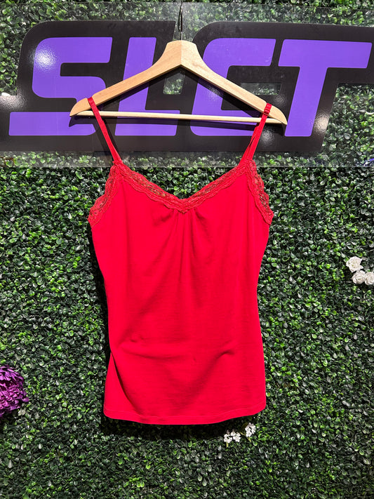 00s Lace Cami Tank-Top. Size Large