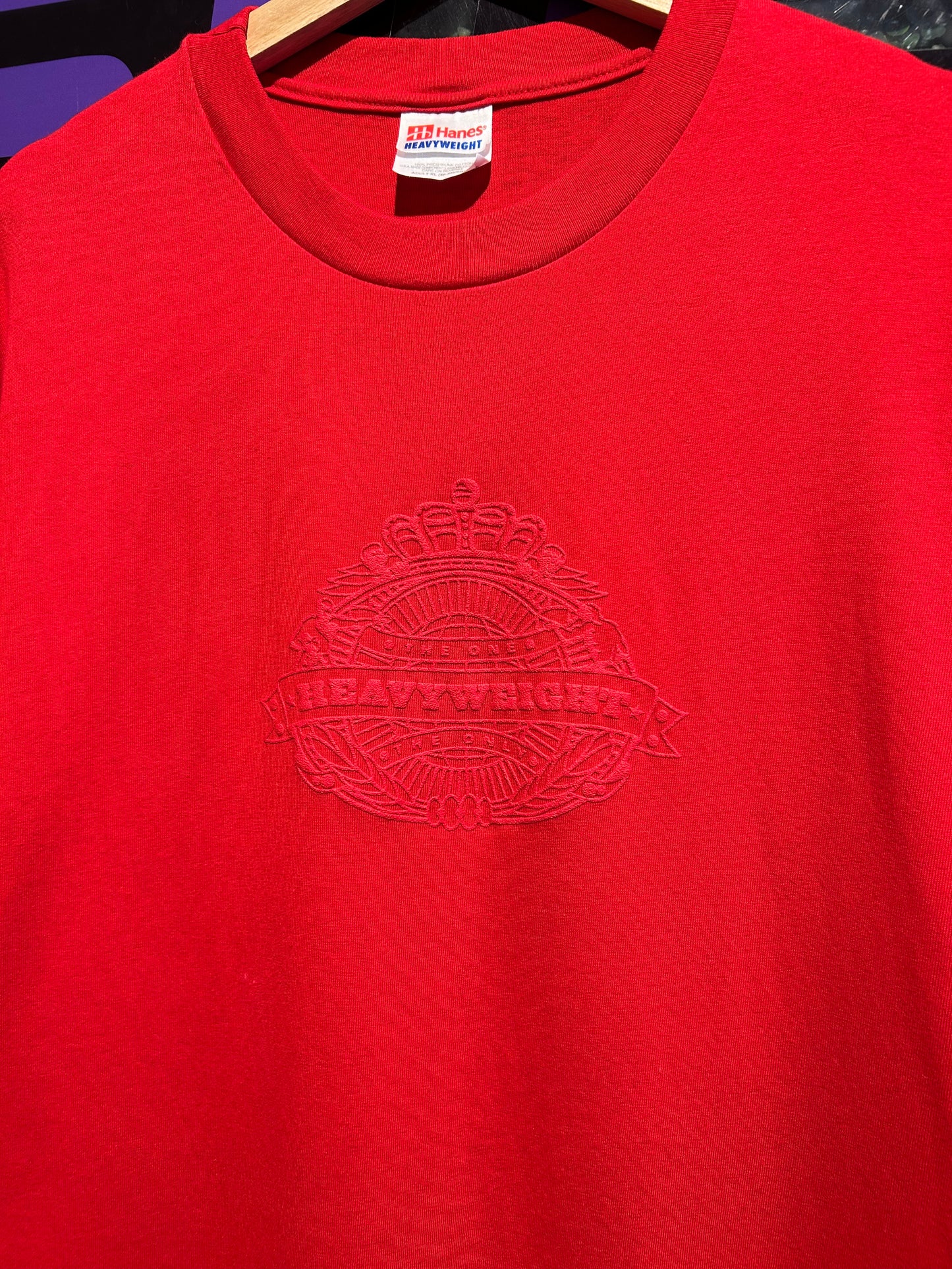 90s Hanes Heavyweight T-Shirt. Size XL