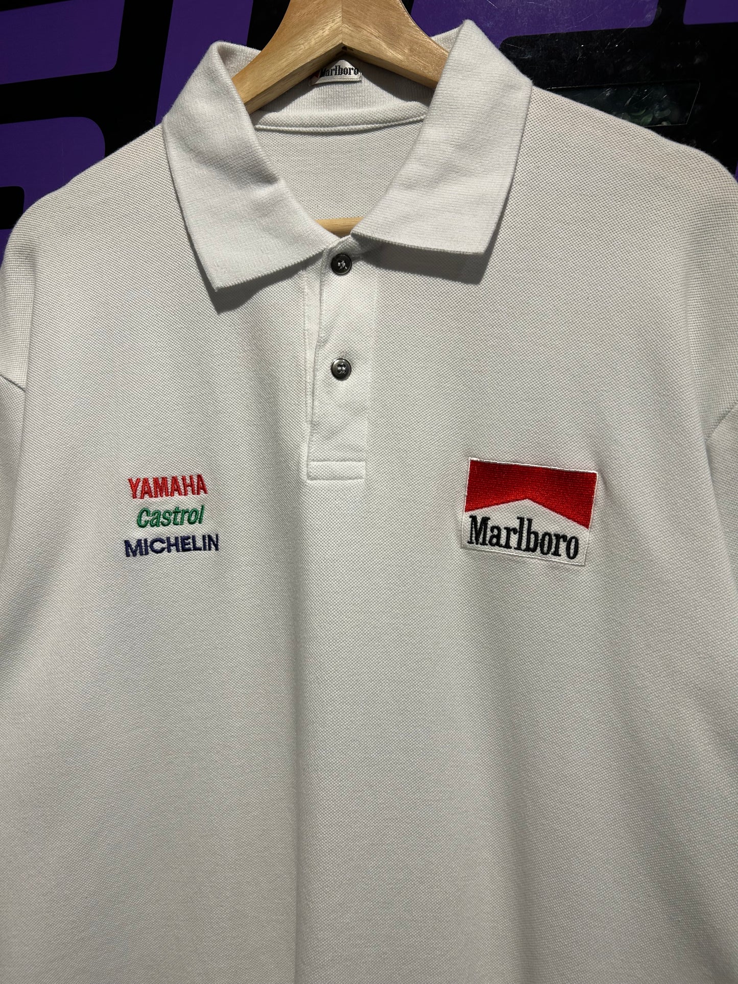 1997 Marlboro Malaysian Grand Prix Polo Shirt. Size Large