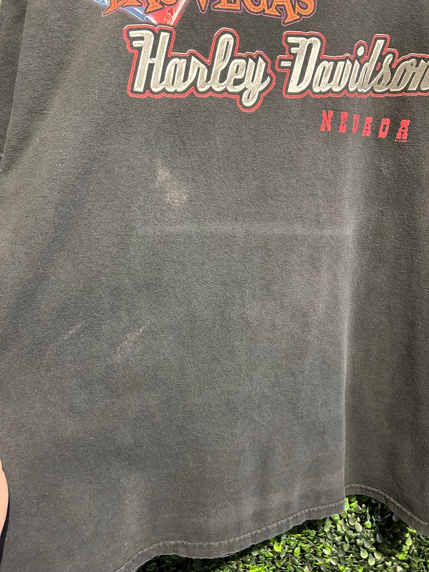 2010 Harley Davidson Las Vegas T-Shirt. Size Large