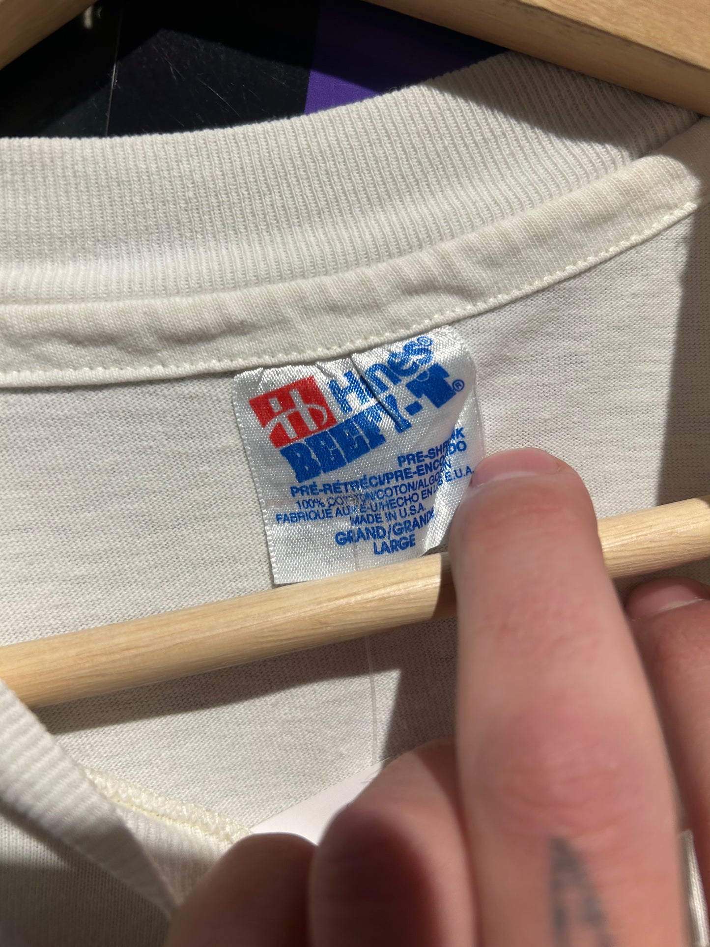 1994 Ute Inn Colorado Pool Tournament Pocket T-Shirt. Size Large