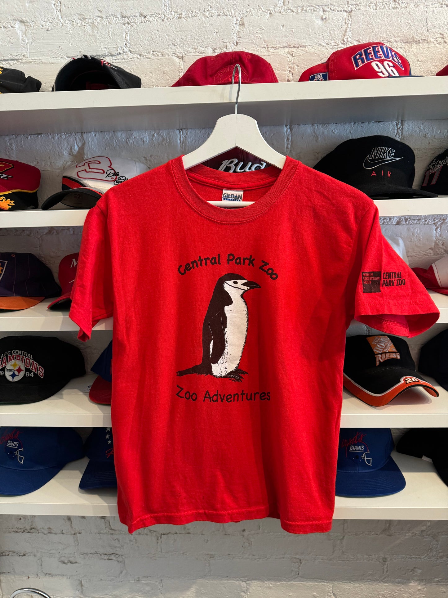 Central Park NYC Penguin T-Shirt size Kids M FITS ADULT XS