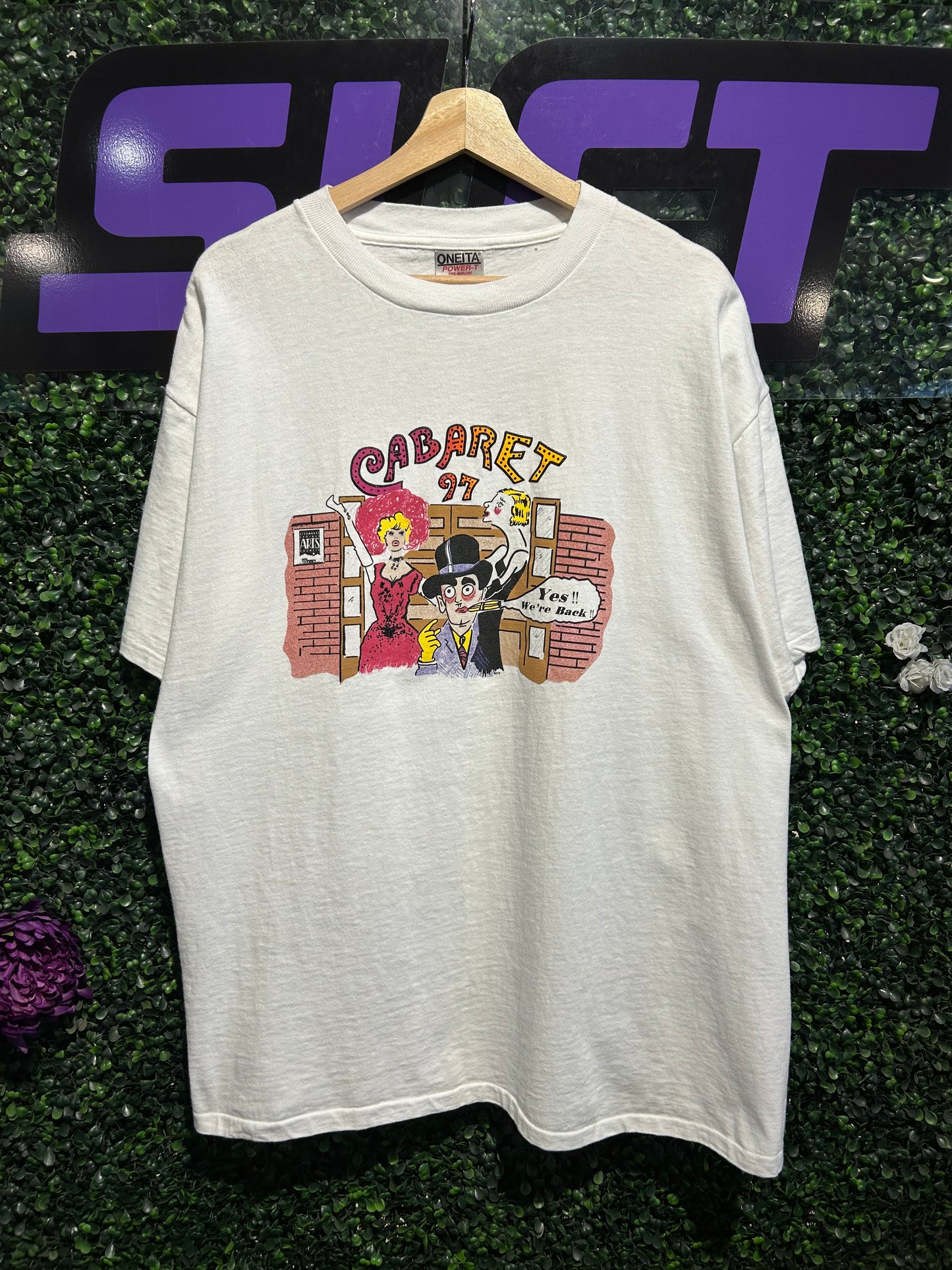 1997 Cabaret Musical Colorado T-Shirt. Size XL