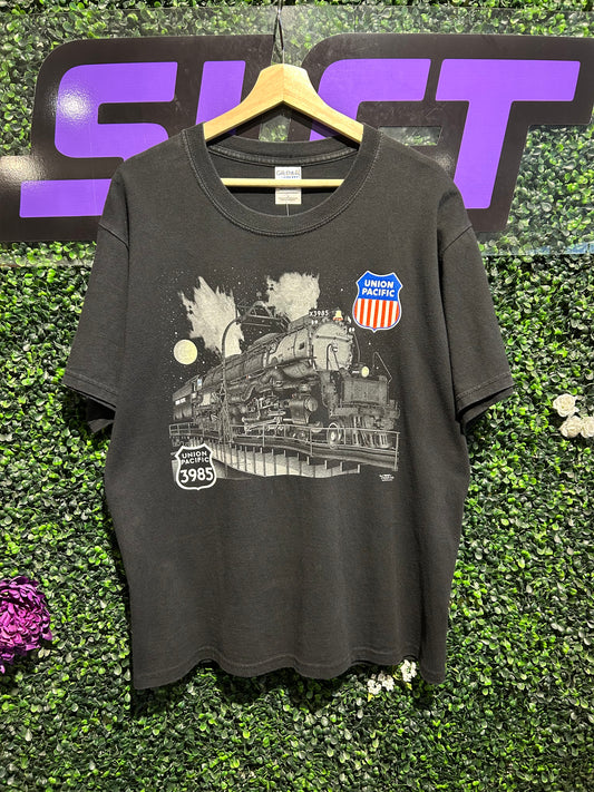 Vintage Union Pacific Train T-Shirt. Size Large