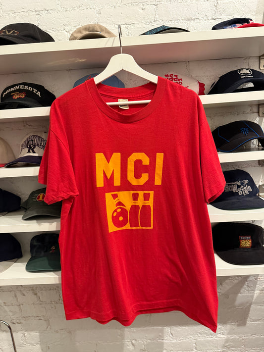 MCI Bowling T-Shirt Size XL