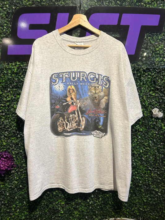 2001 Sturgis Biker Rally Week T-Shirt. Size XXL