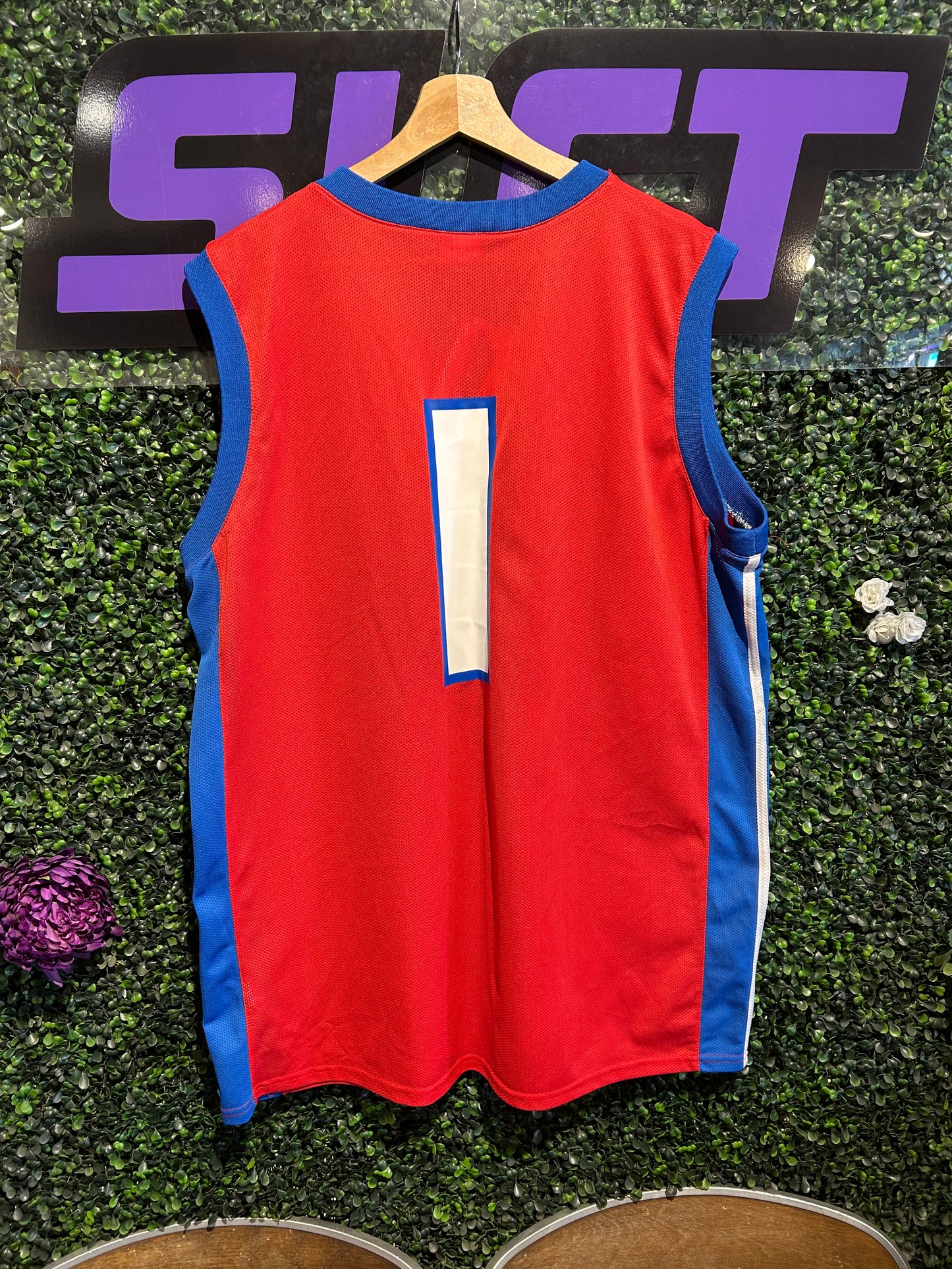 Vintage Detroit Pistons Promo Jersey. Size XXL