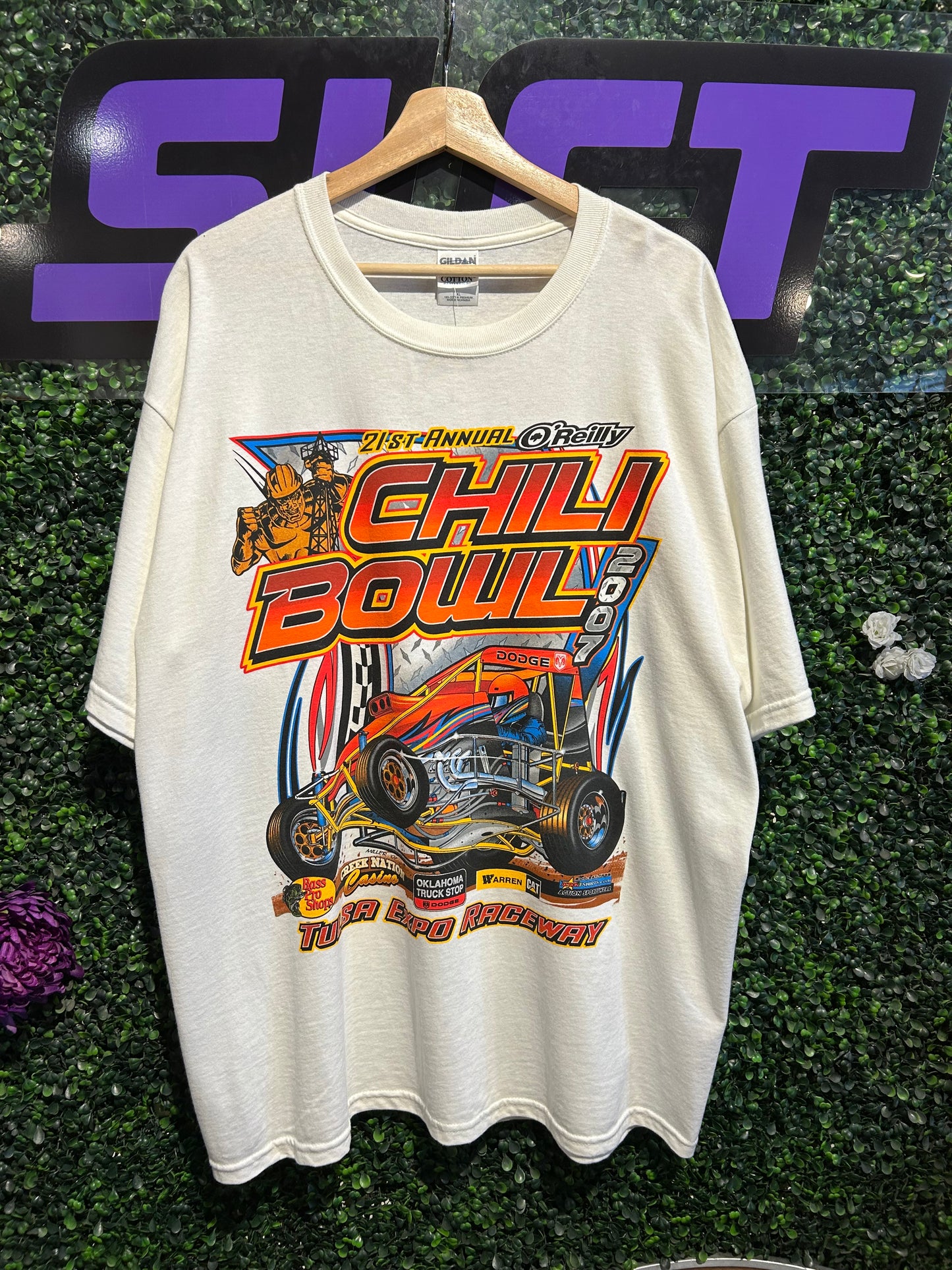 2006 O’Reilly Chili Bowl Racing T-Shirt. Size XL