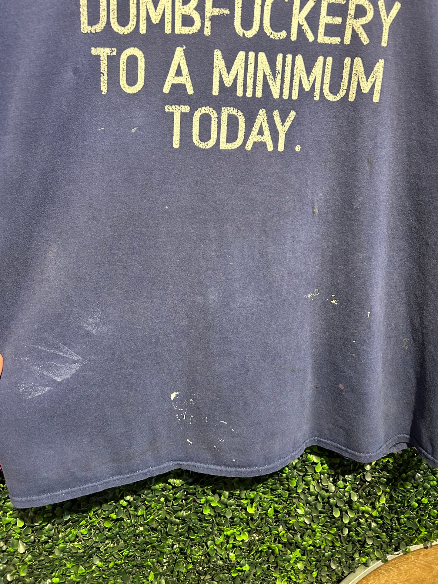 00s Dumbfuckery T-Shirt. Size XL