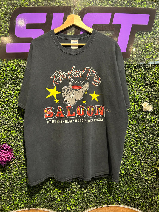 00s Rockin’ Pig Saloon T-Shirt. Size XL