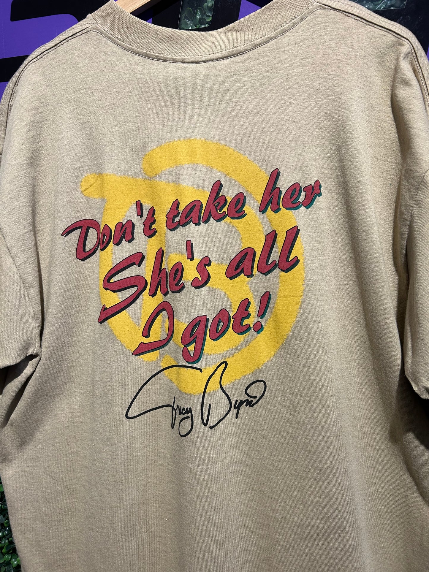 90s Tracy Byrd Don’t Take Her She’s All I Got T-Shirt. Size XL