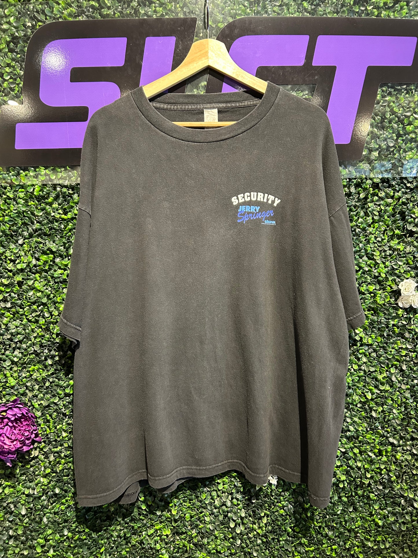 90s The Jerry Springer Show Security T-Shirt. Size XL