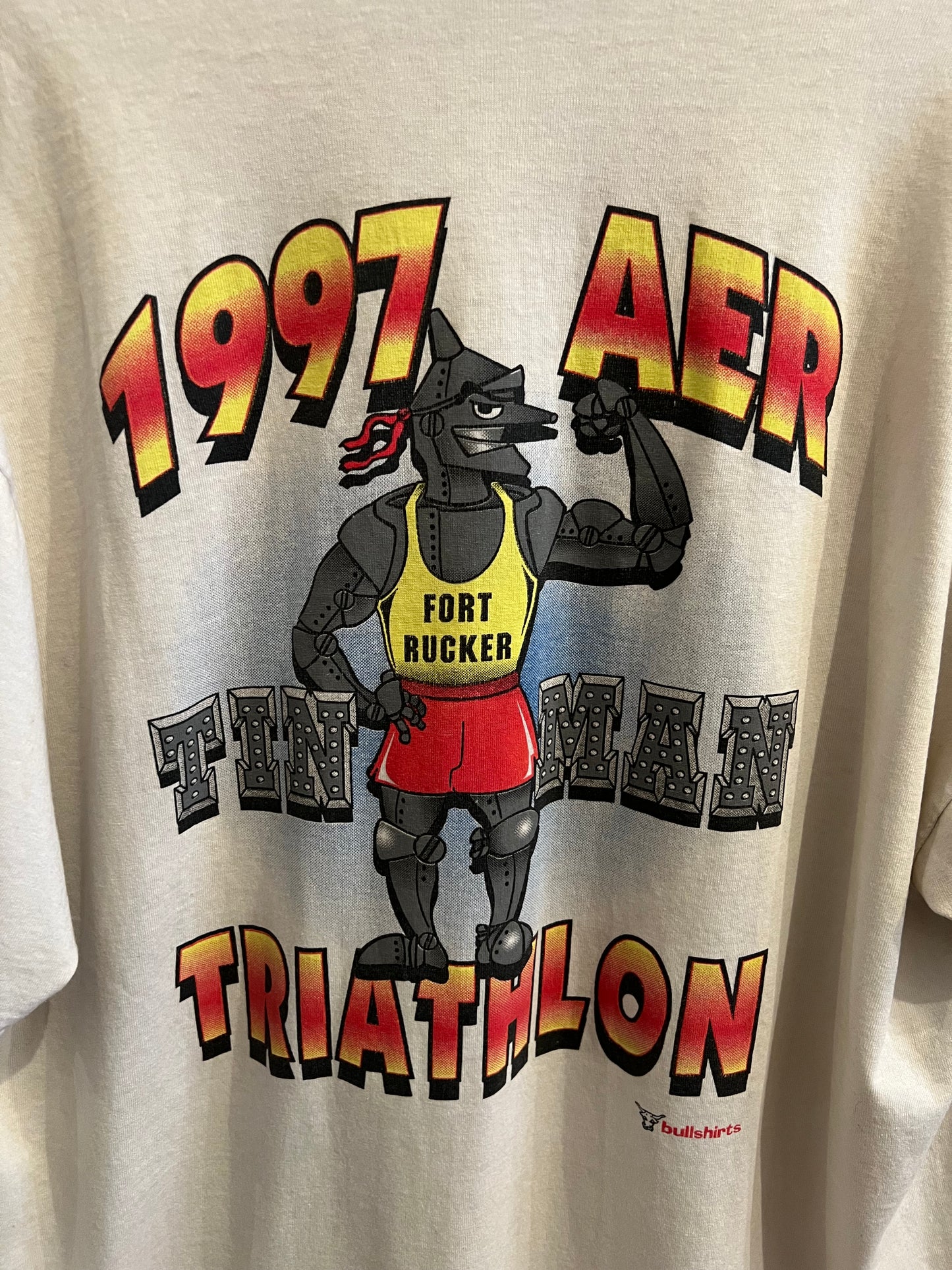 1997 Tin Man Triathlon T-Shirt Size XL