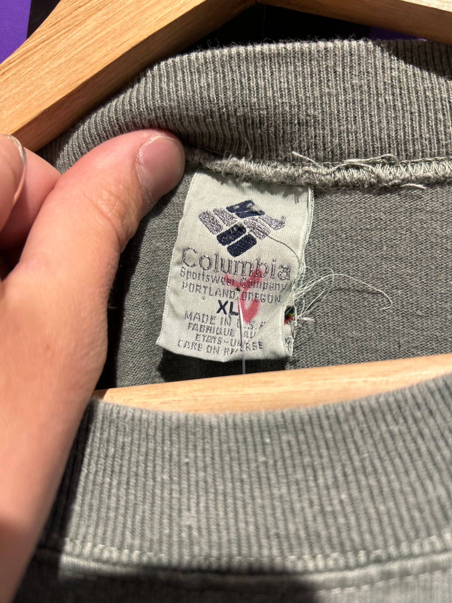 90s Columbia Fly Fishing T-Shirt. Size XXL