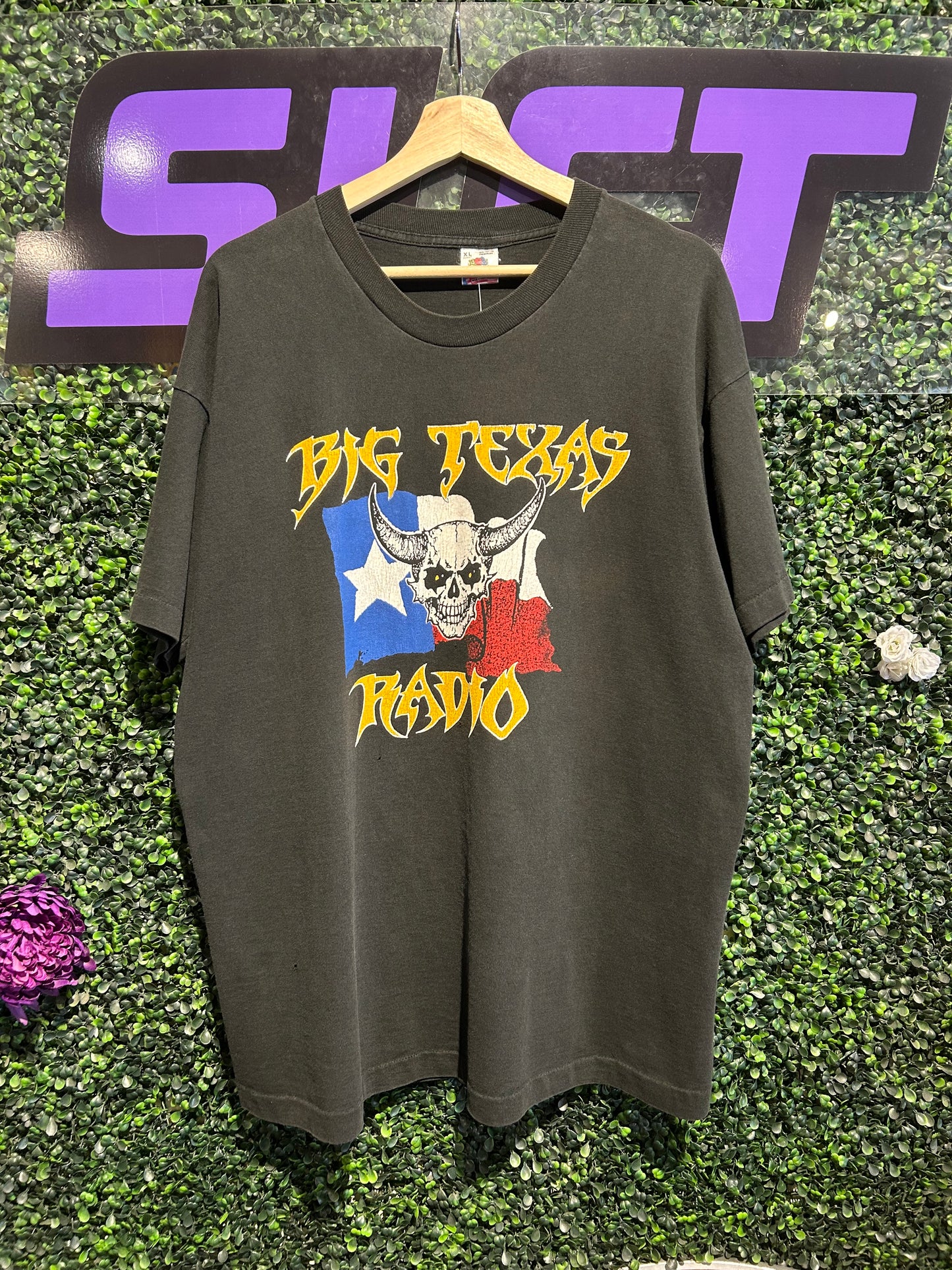 90s Big Texas Radio T-Shirt. Size XL