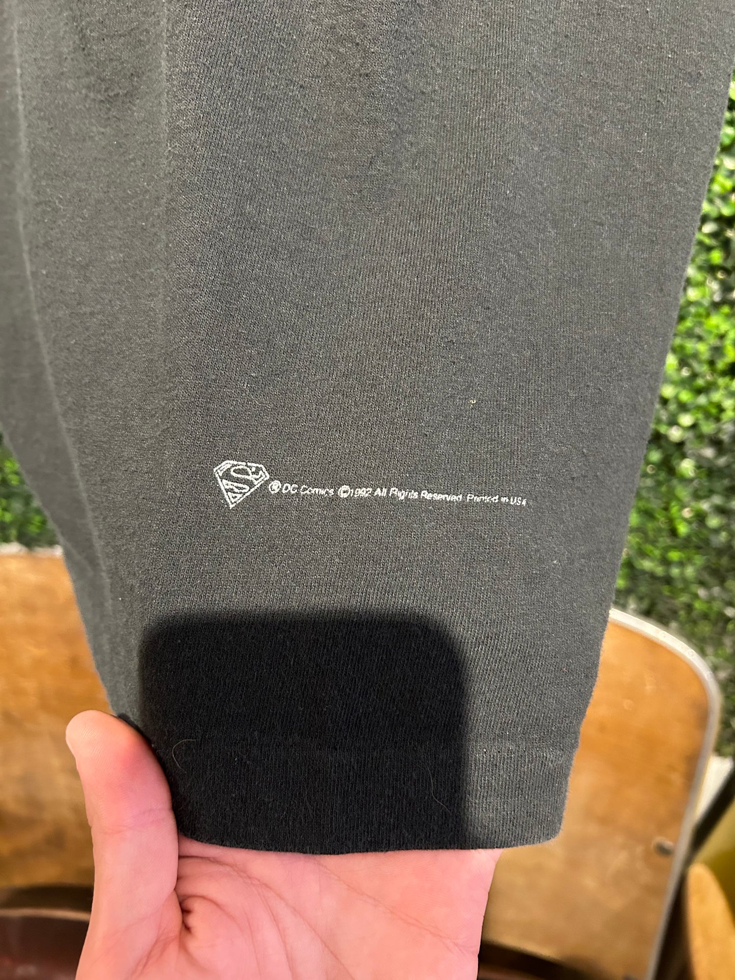 1992 Superman T-Shirt. Size Large