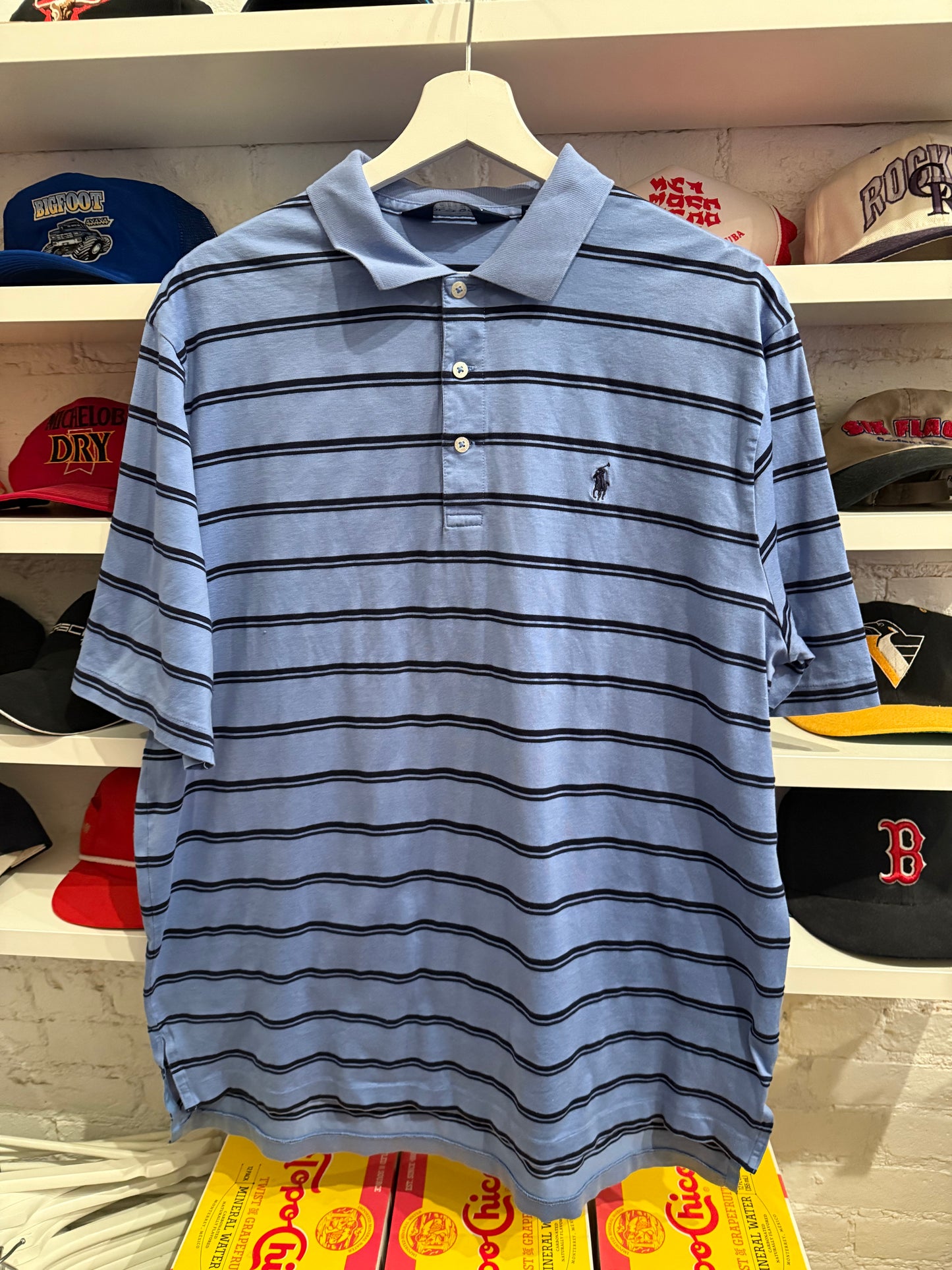 Polo Ralph Lauren Striped Polo Size Large