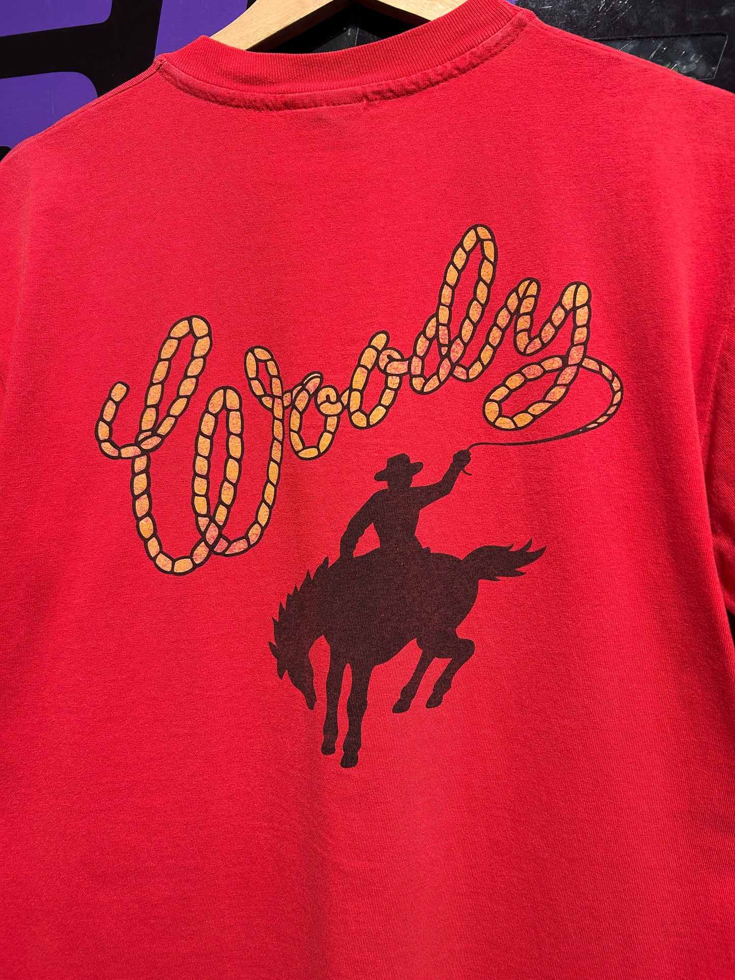 90s Disney On Ice Toy Story Woody T-Shirt. Size M/L